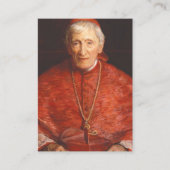 John Henry Newman Heilige Kaart Katholiek Visitekaartje (Voorkant)