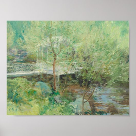 John Henry Tæman - De witte brug Poster (Voorkant)