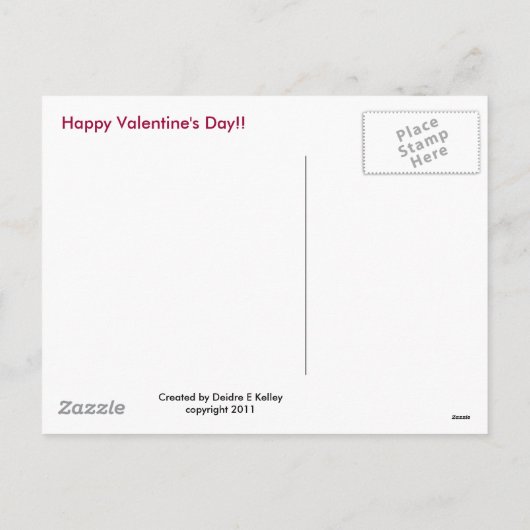 John het Briefkaart van Valentijn van het 3:16 (Achterkant)