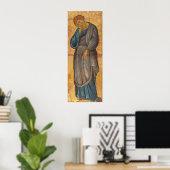 John, het Evangelist Franciscan Fine Art Poster (Thuiskantoor)