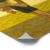 John het Russische pictogram van Baptist Poster (Hoek)