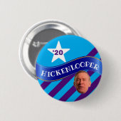 John Hickenlooper voor President Ronde Button 5,7 Cm (Voorkant /achterkant)