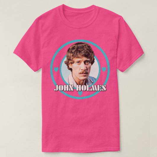 John Holmes T-shirt (Design voorkant)