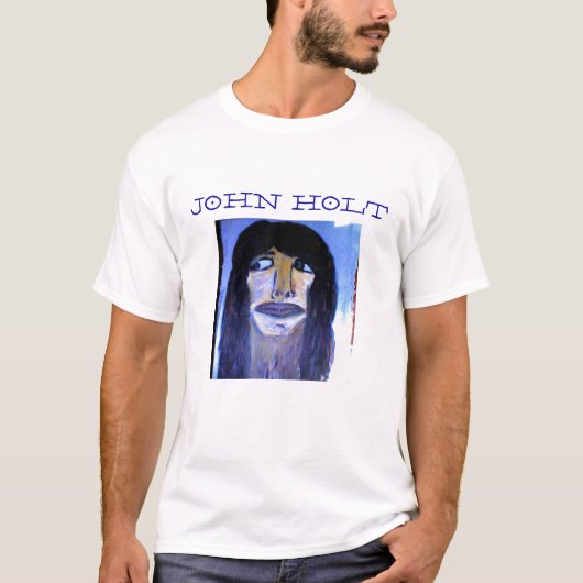 JOHN HOLT - Gepersonaliseerd Portriat met "Looppas T-shirt (Voorkant)