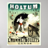 John Holtum Circus Strongman Poster (Voorkant)