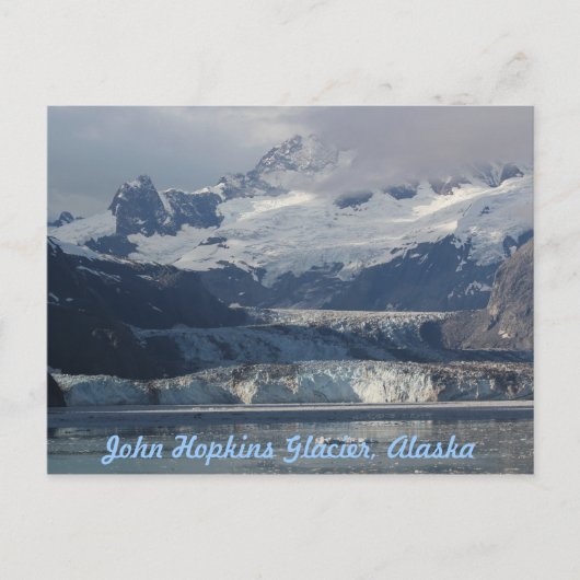 John Hopkins Glacier Alaska Briefkaart (Voorkant)