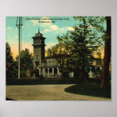 John Hopkin's Mansion, Baltimore, Maryland Poster (Voorkant)