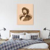 John Hunt Morgan Canvas Afdruk (Insitu (Slaapkamer))