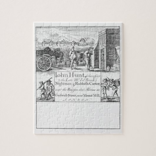 John Hunt, Nightman en Rubbish Carter, bij de W Legpuzzel (Verticaal)