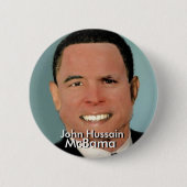 John Hussain McBama Button (Voorkant)