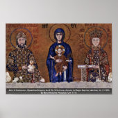 John Ii Comnenus, Byzantine Emperor en zijn vrouw Poster (Voorkant)