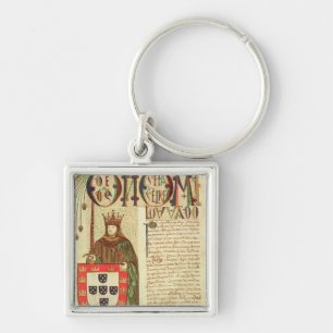 John II King of Portugal Sleutelhanger