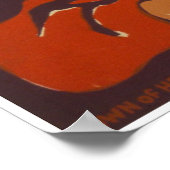 John is niet echt  het Poster van WPA (Hoek)