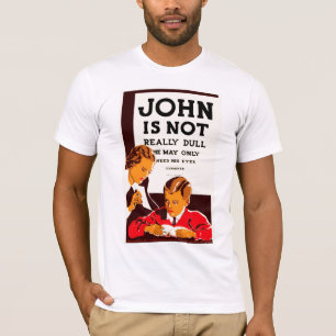 John is niet echt saai t-shirt