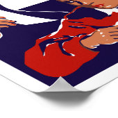 John is niet echt saai - WPA Poster (Hoek)