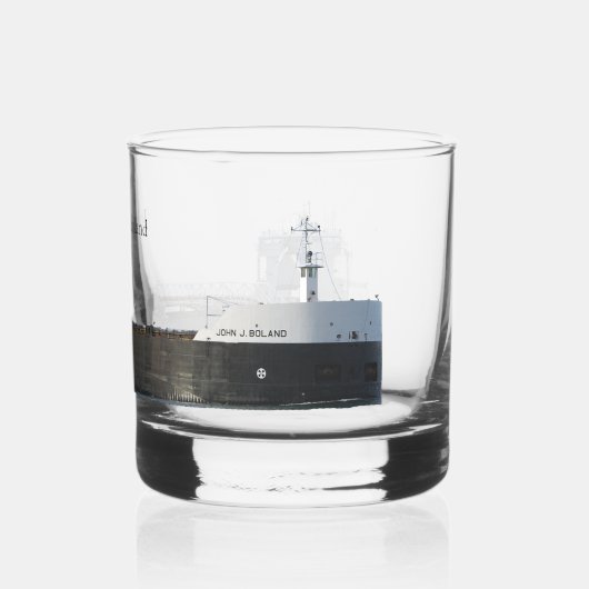 John J. Boland glas (Achterkant)