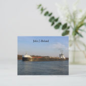 John J. Boland-postkaart Briefkaart (Staand voorkant)