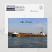 John J. Boland-postkaart Briefkaart (Voorkant / Achterkant)