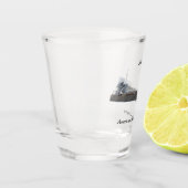 John J. Boland shot glass Glas (Links)