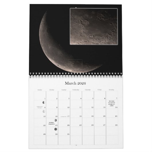John J. McCarthy Observatory 2017 Calendar Kalender (Mar 2026)