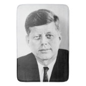 John Jack Kennedy President Witte Huis Badmat (Voorkant Verticaal)
