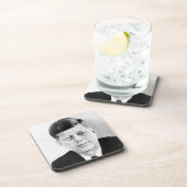 John Jack Kennedy President Witte Huis Bier Onderzetter (Rechterzijde)