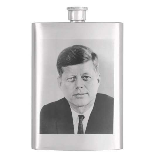 John Jack Kennedy President Witte Huis Flacon (Voorkant)