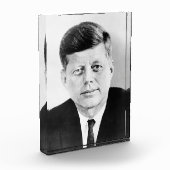John Jack Kennedy President Witte Huis Fotoblokken (Links)