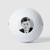 John Jack Kennedy President Witte Huis Golfballen (Voorkant)