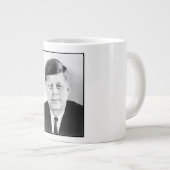 John Jack Kennedy President Witte Huis Grote Koffiekop (Voorkant rechts)