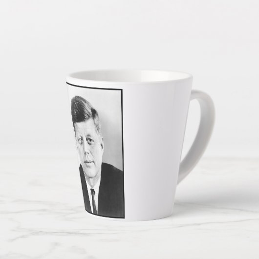 John Jack Kennedy President Witte Huis Latte Mok (Rechterhoek)