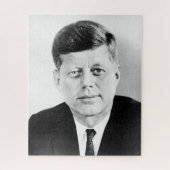 John Jack Kennedy President Witte Huis Legpuzzel (Verticaal)