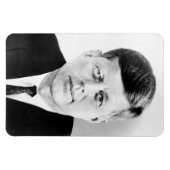 John Jack Kennedy President Witte Huis Magneet (Horizontaal)