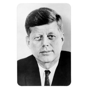 John Jack Kennedy President Witte Huis Magneet