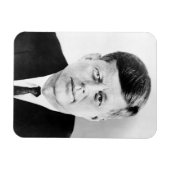 John Jack Kennedy President Witte Huis Magneet (Horizontaal)