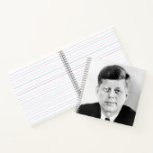 John Jack Kennedy President Witte Huis Notitieboek (Binnen)