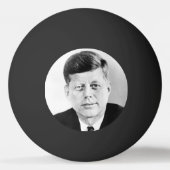 John Jack Kennedy President Witte Huis Pingpongbal (Voorkant)