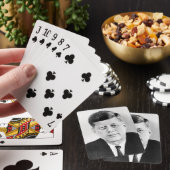 John Jack Kennedy President Witte Huis Pokerkaarten (Insitu)