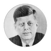 John Jack Kennedy President Witte Huis Snijplank (Voorkant)