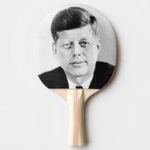 John Jack Kennedy President Witte Huis Tafeltennisbatje (Voorkant)