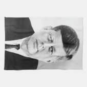 John Jack Kennedy President Witte Huis Theedoek (Horizontaal)