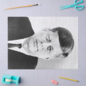 John Jack Kennedy President Witte Huis Tissuepapier (Craft)