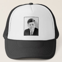 John Jack Kennedy President Witte Huis Trucker Pet
