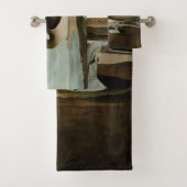 John James Audubon Brown Pelican Artwork schildere Bad Handdoek (Insitu)