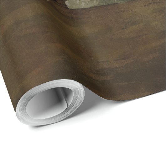 John James Audubon Brown Pelican Artwork schildere Cadeaupapier (Rol Hoek)