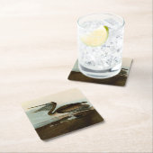 John James Audubon Brown Pelican Artwork schildere Kartonnen Onderzetters (Insitu)