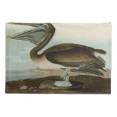 John James Audubon Brown Pelican Artwork schildere Kussensloop (Achterkant)