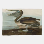 John James Audubon Brown Pelican Artwork schildere Theedoek (Horizontaal)