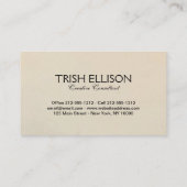 John James Audubon Brown Pelican Artwork schildere Visitekaartje (Achterkant)