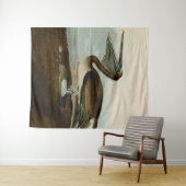 John James Audubon Bruine Pelikaan Kunstwerk Schil Wandkleed (In Situ (horizontaal))